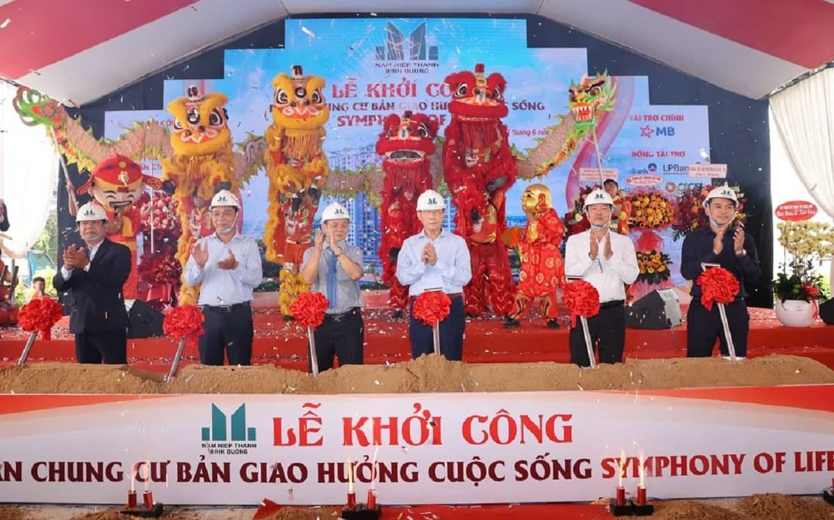 Lễ khỏi công dự án căn hộ Symlife Thuận An