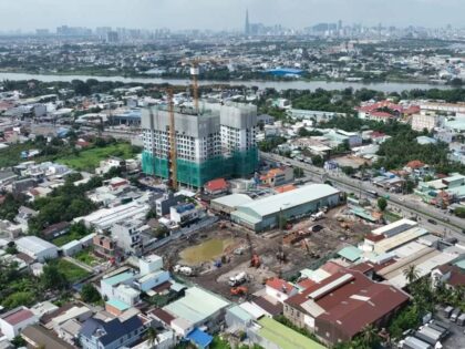 Tiến độ xây dự dự án Symlife tháng 06/2025