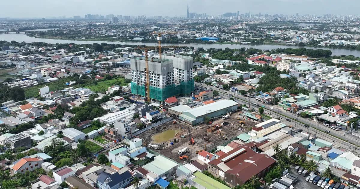 Tiến độ xây dự dự án Symlife tháng 06/2025